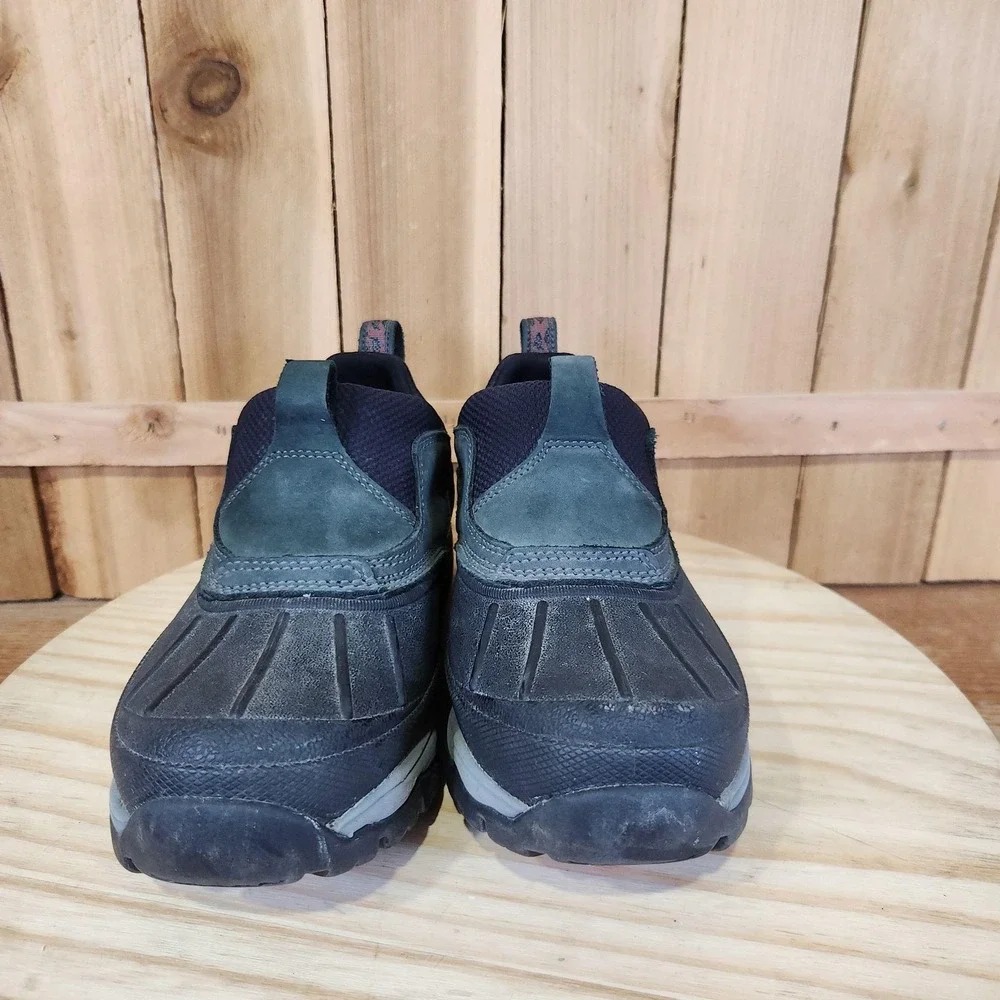 L.L. Bean Storm Chaser Shoes Womens 6.5 Green Suede Winter Snow Outdoor